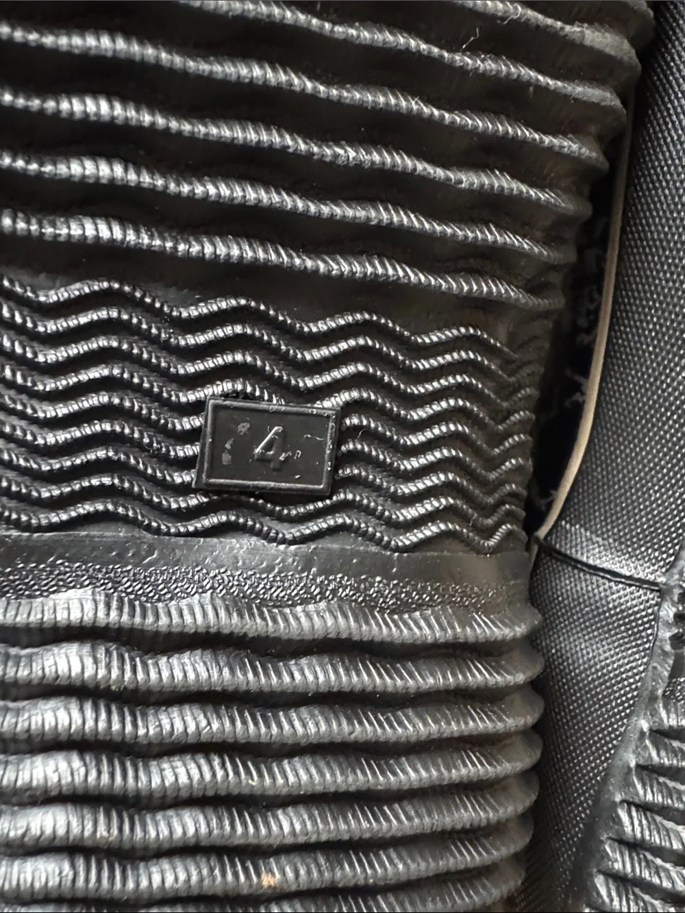 Black and Gray Marble Kids Rain Boots similar to Bogs
